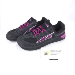 Altra Hiit XT Athletic Training Lace Up Shoe Womens Size 6 AFW1776P-1 Black
